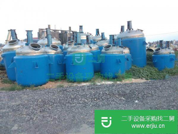 山東出售二手搪瓷反應釜