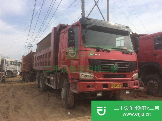 山東出售二手陜汽重卡豪沃自卸車