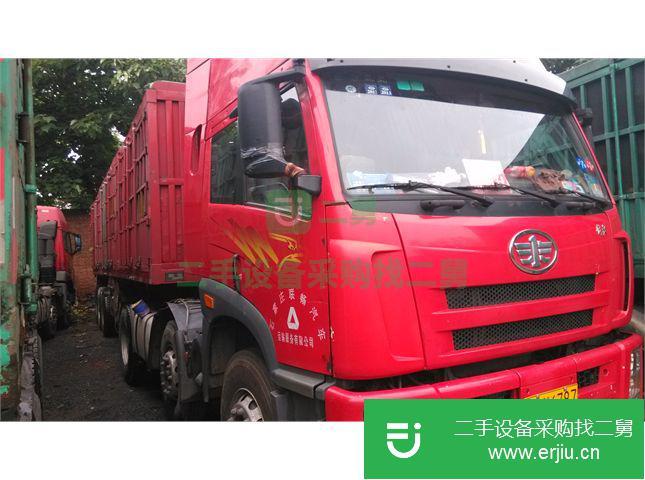 河北出售二手一汽解放貨車  奧威(J5P)310馬力