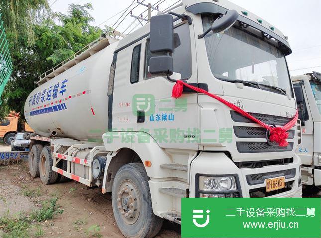 山東出售陜汽重卡德龍砂漿運輸車