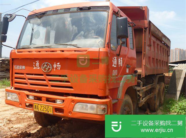 湖南出售二手紅巖金剛自卸車 290馬力