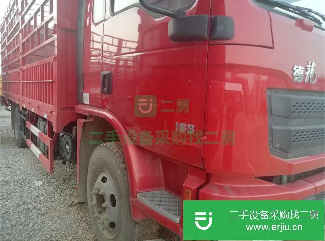 江西出售二手陜汽重卡6.8米倉欄貨車