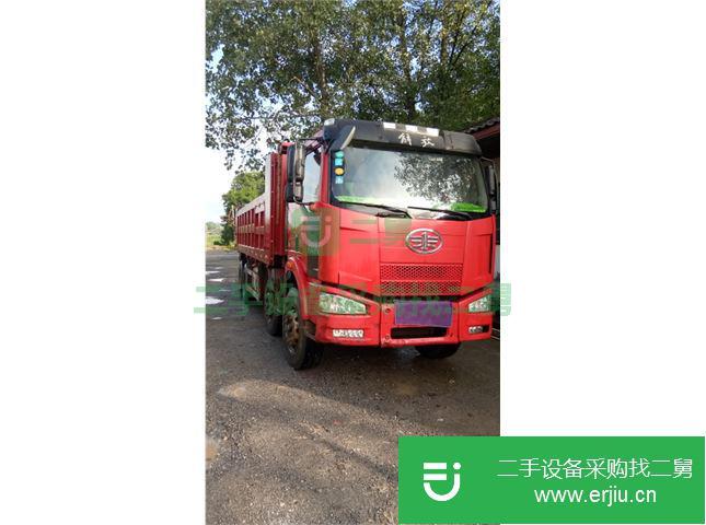 湖南出售二手一汽解放J6P前四后八載貨車