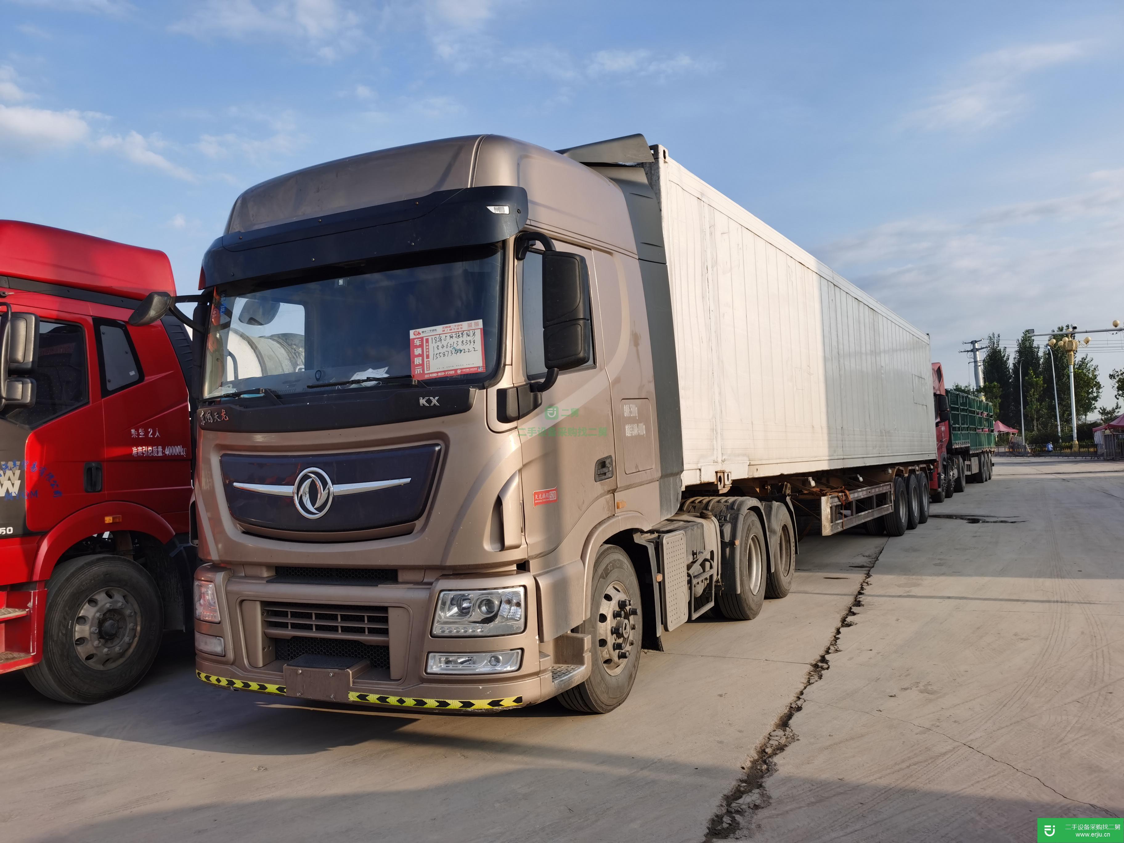 山東出售二手東風(fēng)天龍牽引車