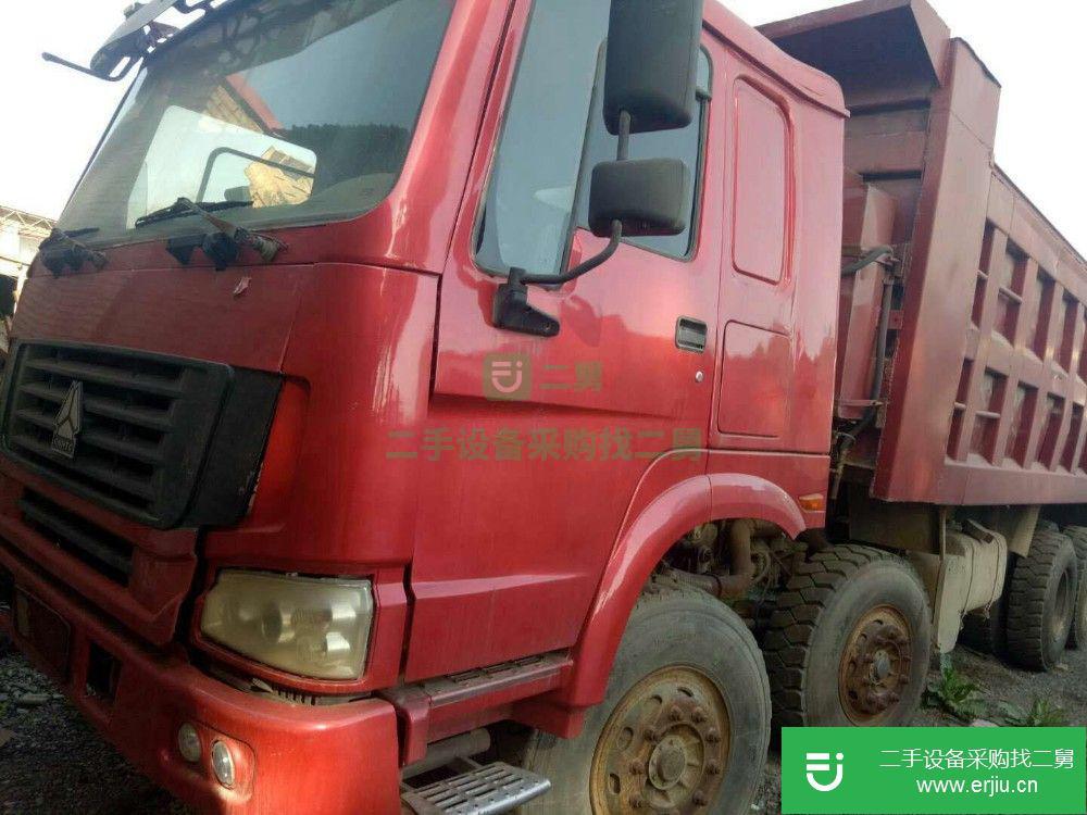 山西出售二手重汽豪沃前四后八自卸車