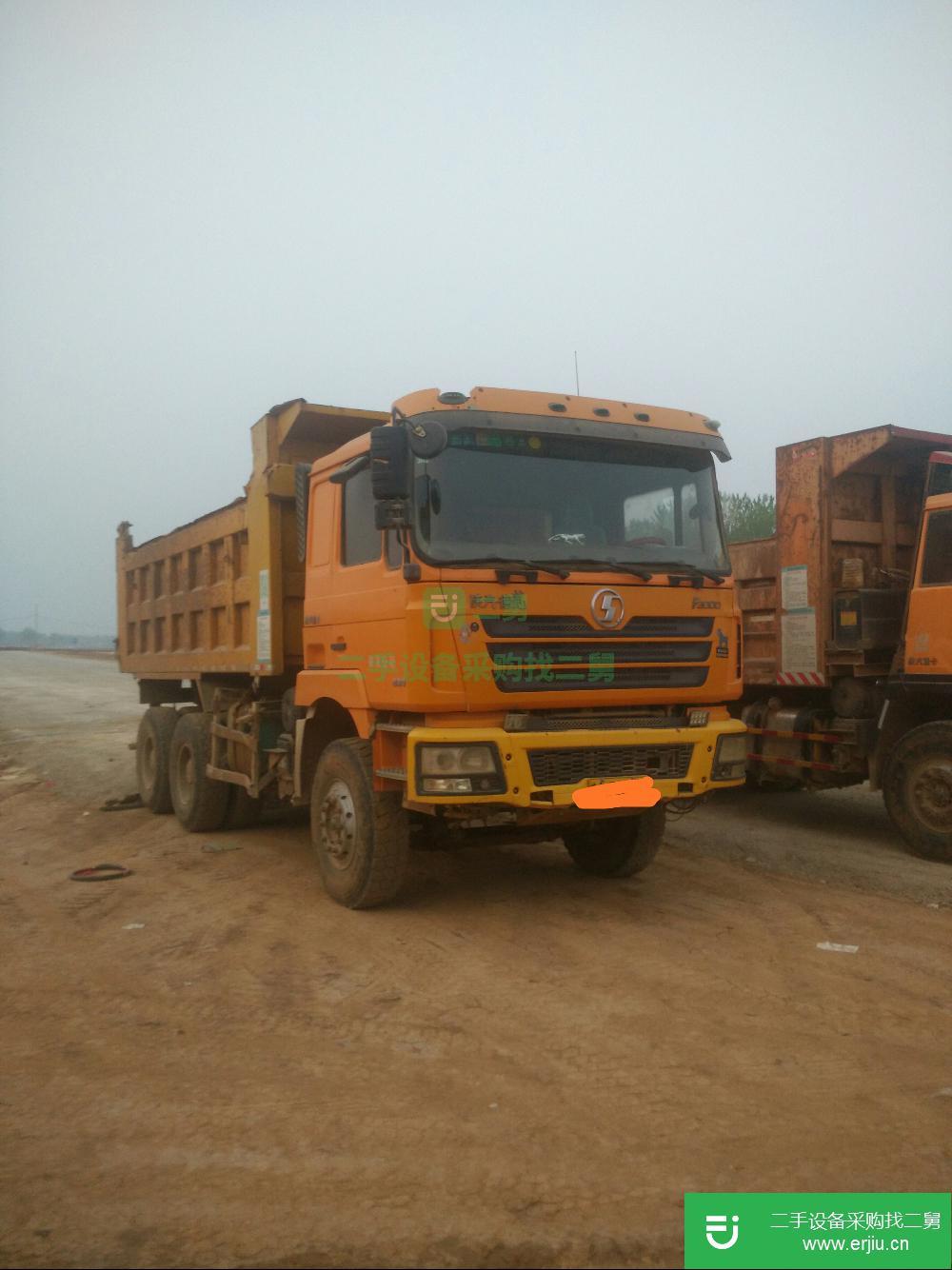 安微出售二手陜汽德龍F3000后八輪自卸車