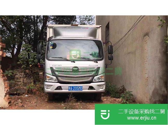 湖北出售二手福田歐馬可箱式貨車