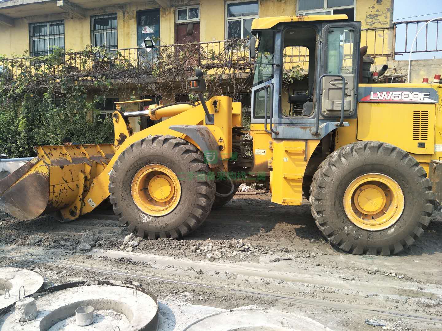 出售一臺11年精品徐工500Fv長臂王裝載機(jī)！車況好價低，發(fā)變速箱原版