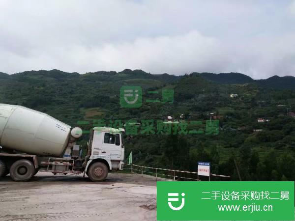 重慶出售二手陜汽德龍攪拌車