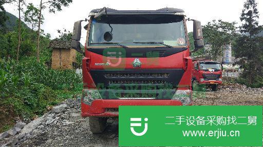 貴州出售二手解放新大威自卸車