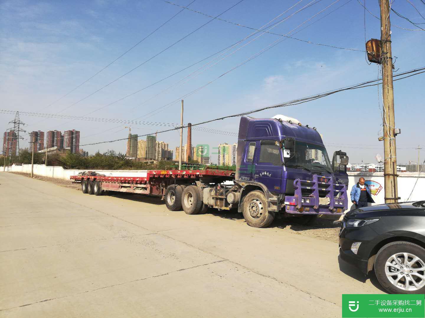 湖北出售二手東風半掛車