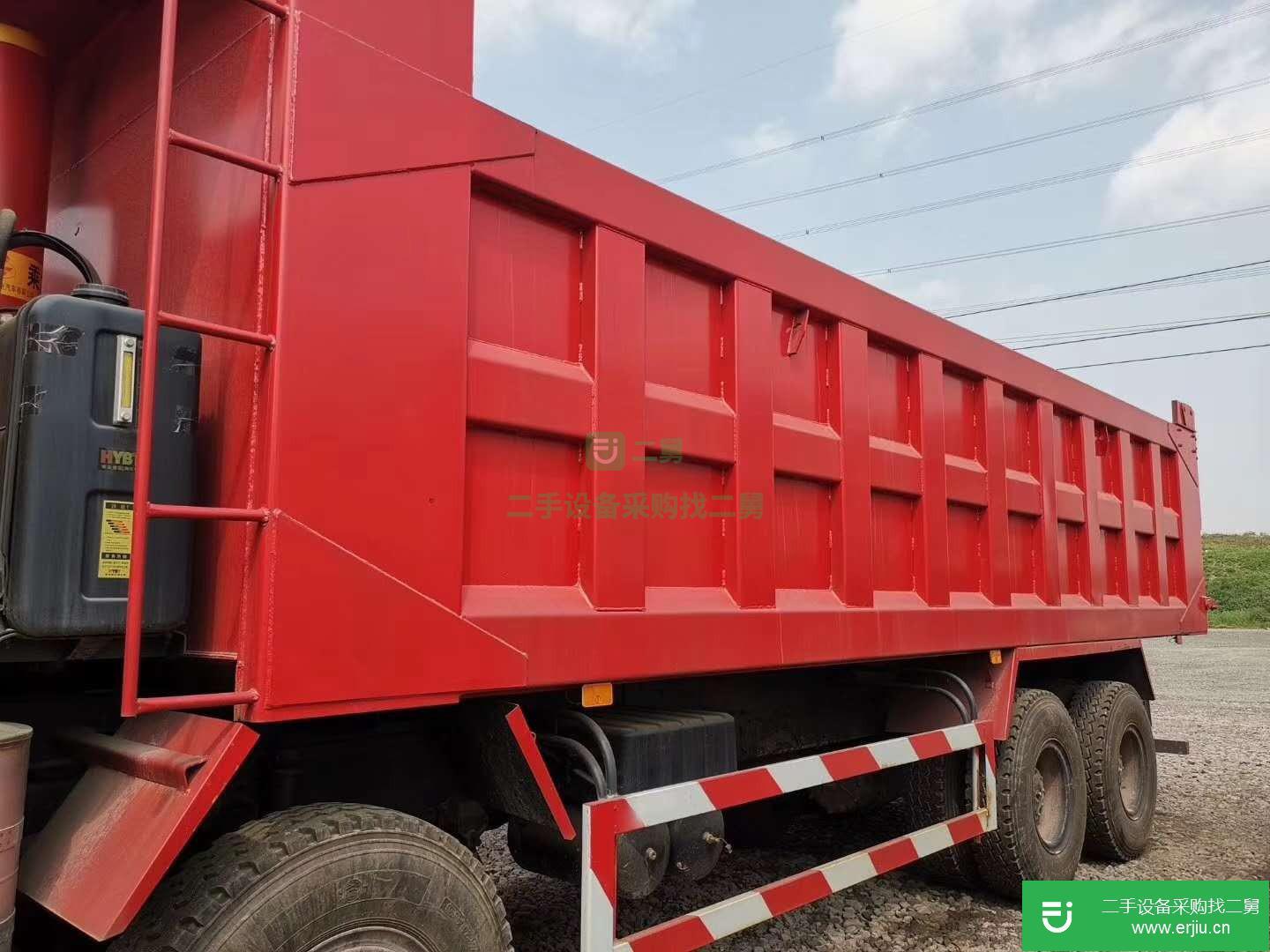 重慶出售二手上汽紅巖杰獅自卸車