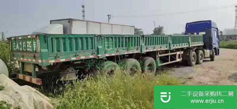 安徽出售二手陜汽德龍半掛車