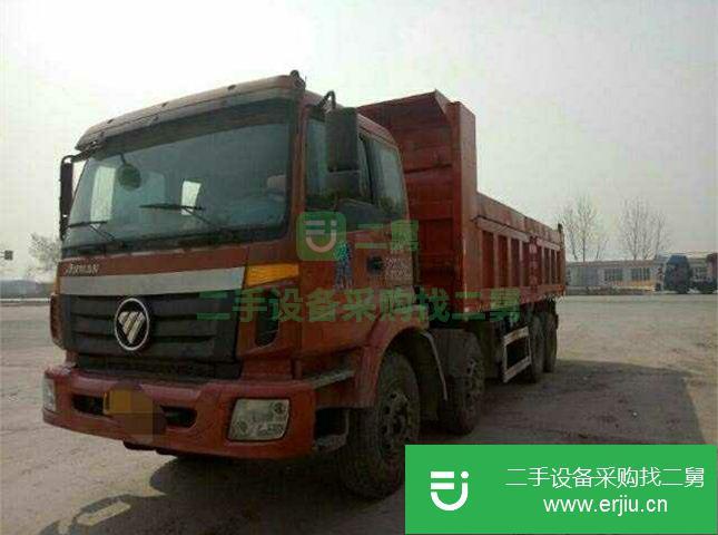 河北出售二手福田歐曼自卸車