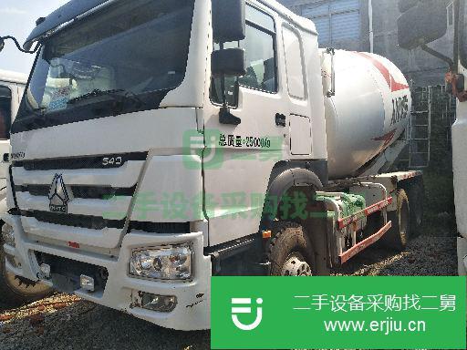 山東出售二手中國重汽豪沃攪拌車