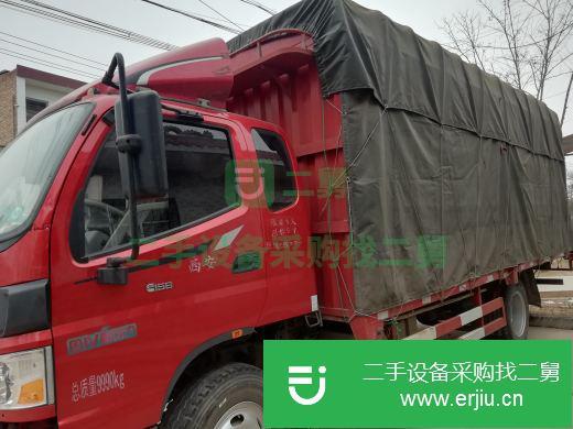 陜西出售二手福田歐馬可廂式載貨車(chē)