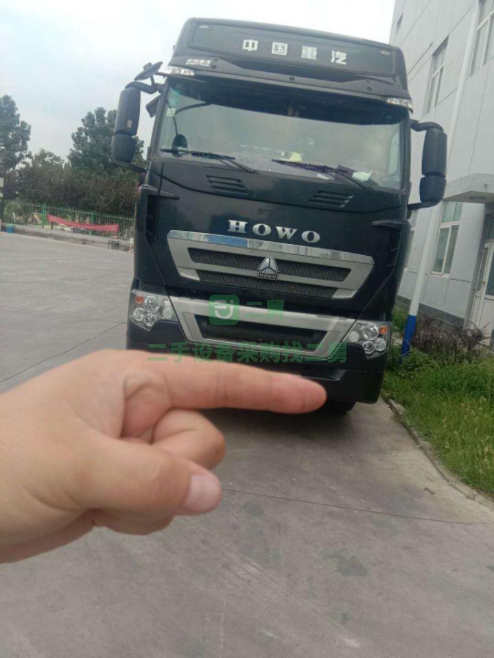 遼寧出售二手九成新的豪沃T7H540牽引車