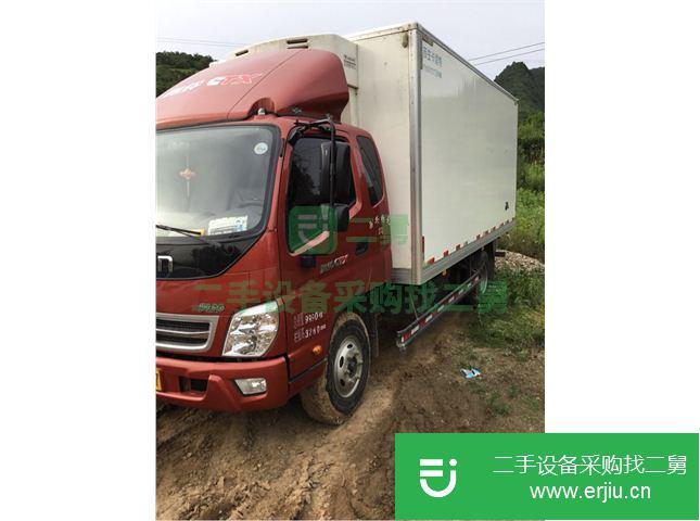 陜西出售二手福田奧鈴廂式貨車