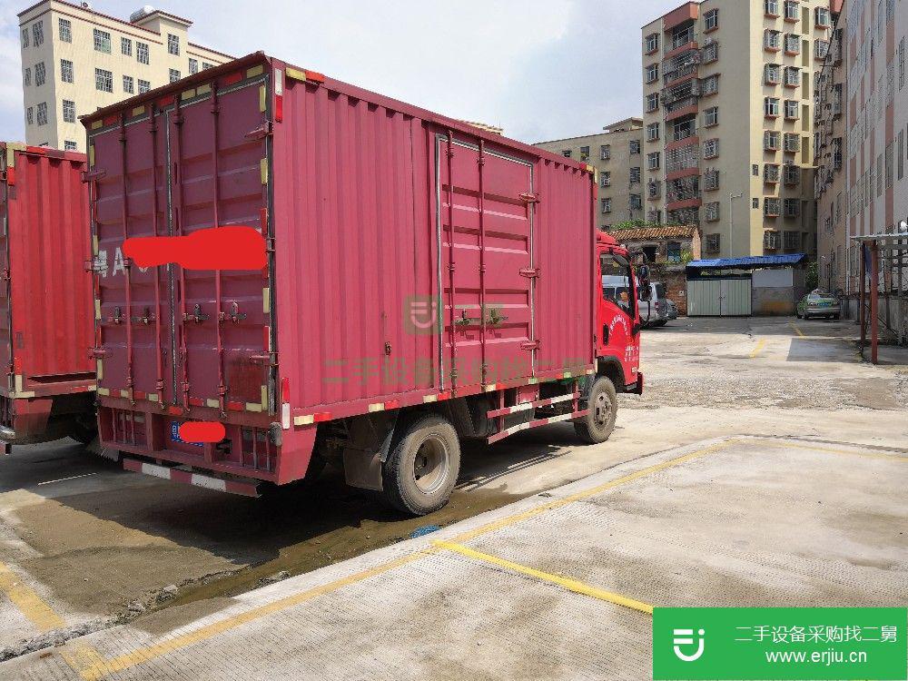 廣東出售二手一汽解放廂式貨車