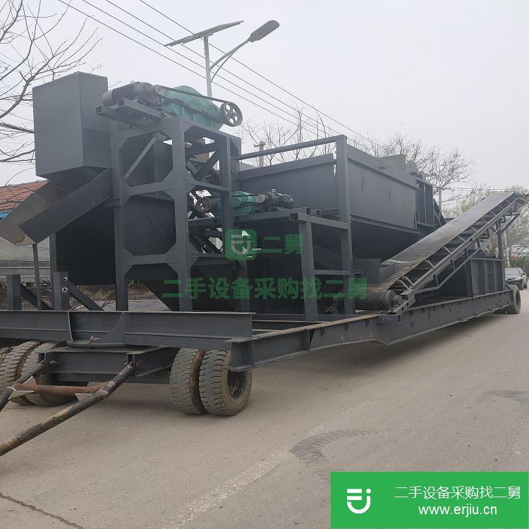 山東出售二手移動洗砂機