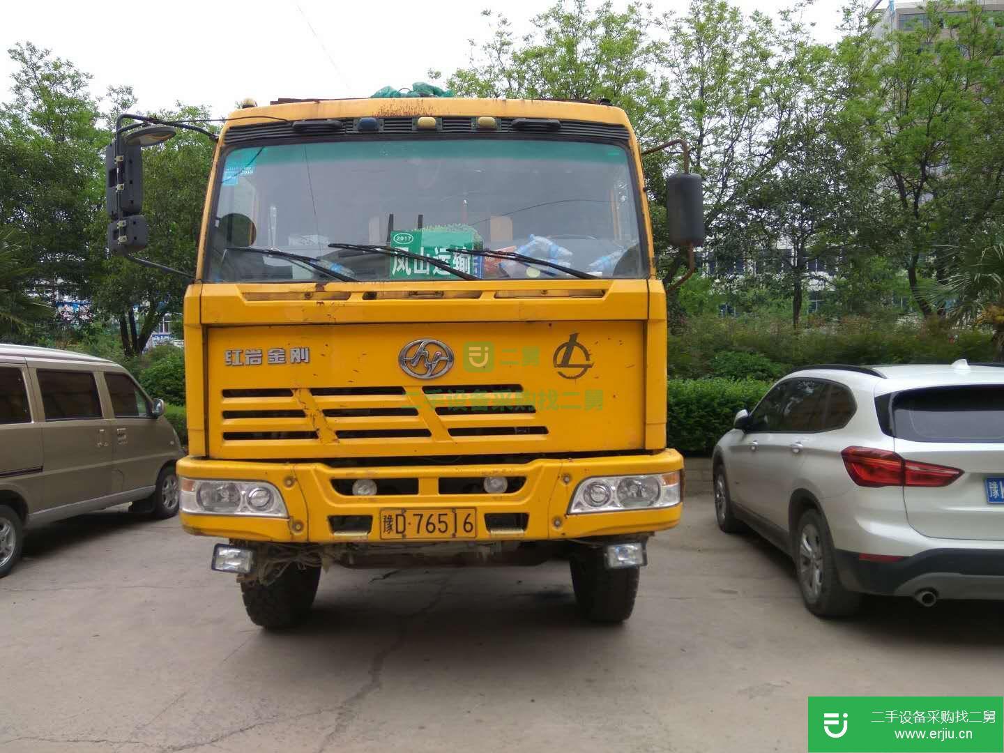 河南出售二手上汽紅巖自卸車