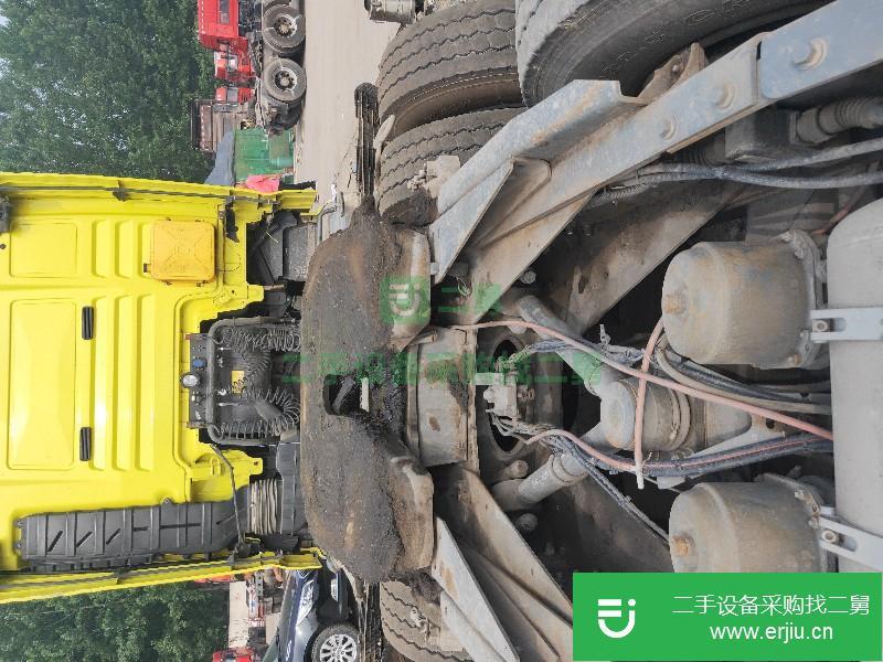 寧夏出售二手重汽汕德卡牽引車