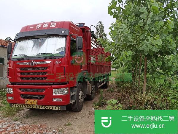 湖南出售二手青島解放倉欄載貨車