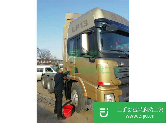 河北出售二手陜汽重卡德龍牽引車