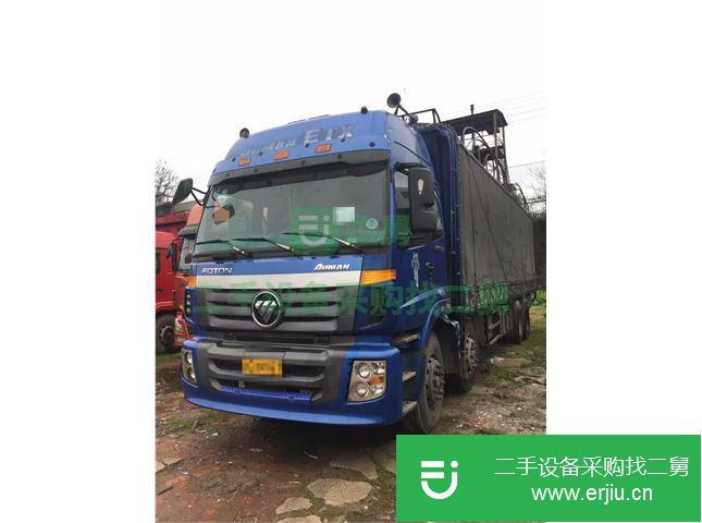 湖南出售二手福田歐曼前四后八牽引車