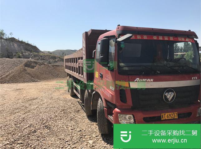河北出售二手福田歐曼自卸車