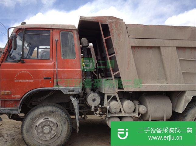 西藏出售二手東風柳汽霸龍自卸車  340馬力