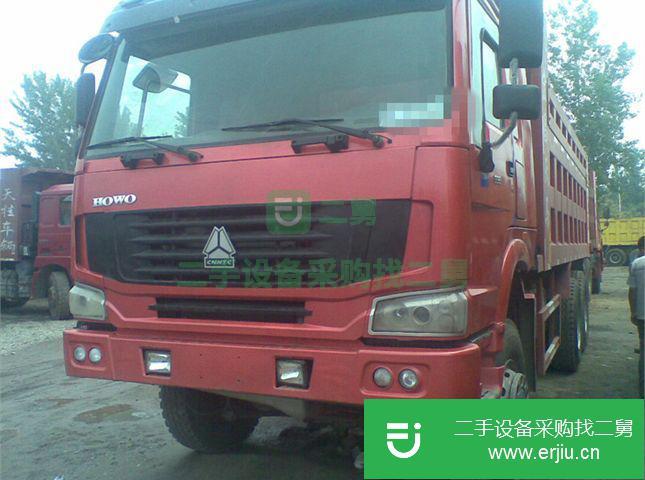 山東出售二手重汽豪沃后八輪自卸車