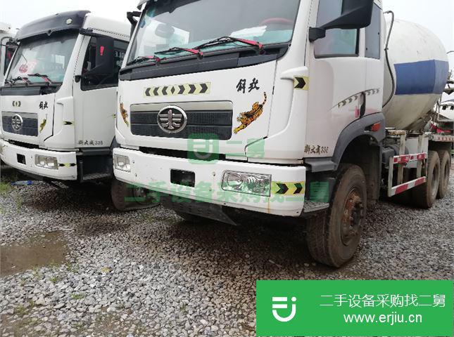 江西出售二手一汽解放攪拌車