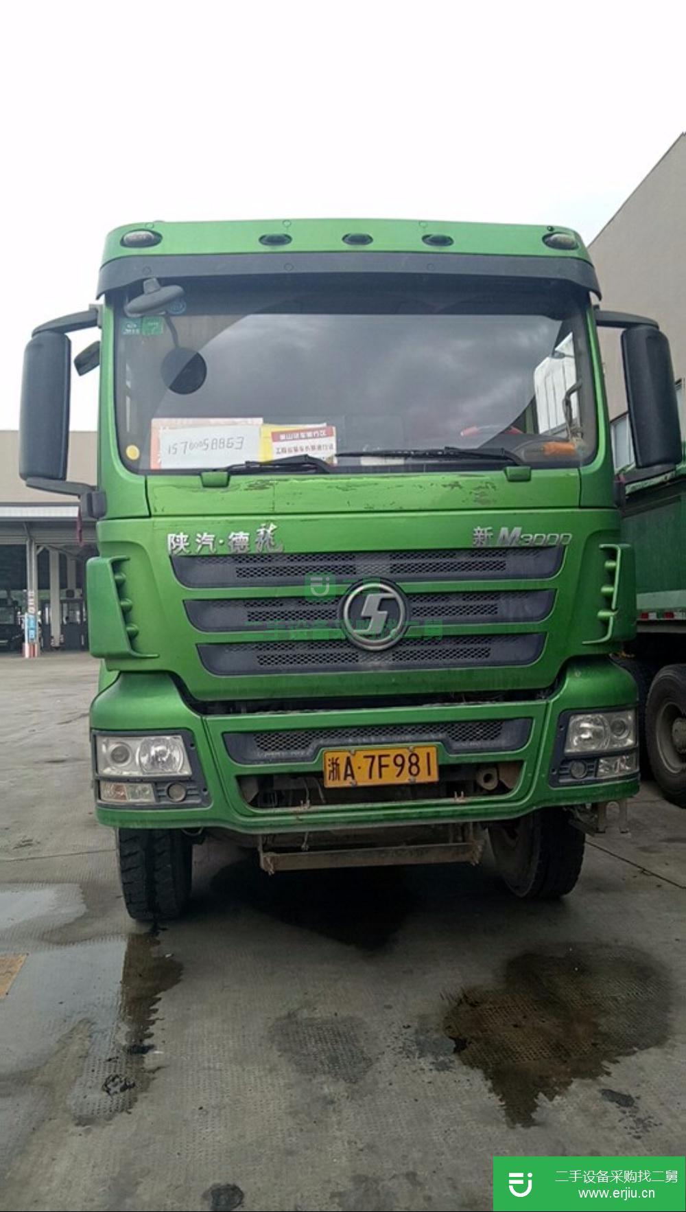 浙江出售二手陜汽德龍M3000自卸車