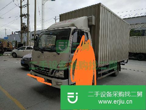 福建出售二手江淮駿鈴120馬力廂式貨車