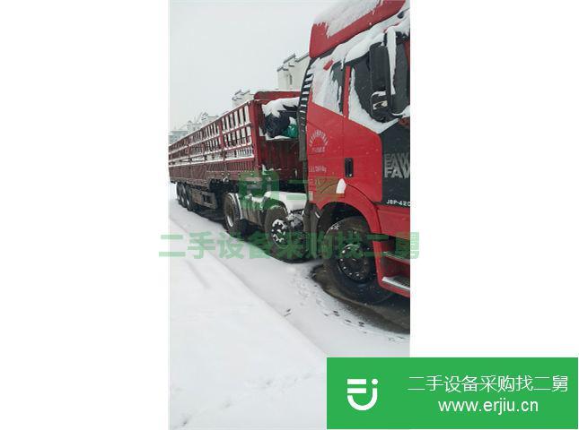 河南出售二手一汽解放牽引車  420馬力