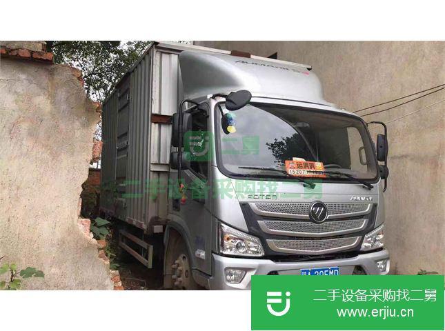 湖北出售二手福田歐馬可箱式貨車