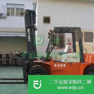 廣西出售二手內(nèi)燃式合力叉車