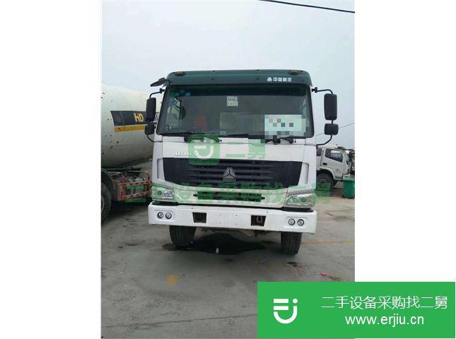 山東出售二手中國(guó)重汽混凝土攪拌車(chē)