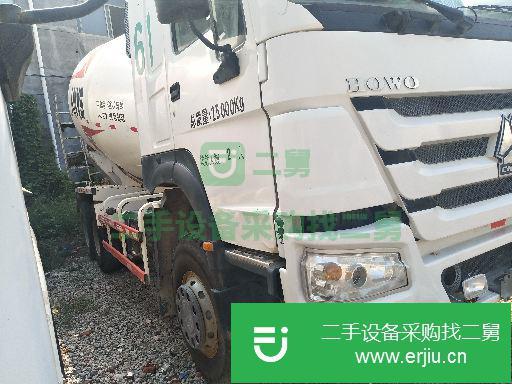 山東出售二手中國重汽豪沃攪拌車