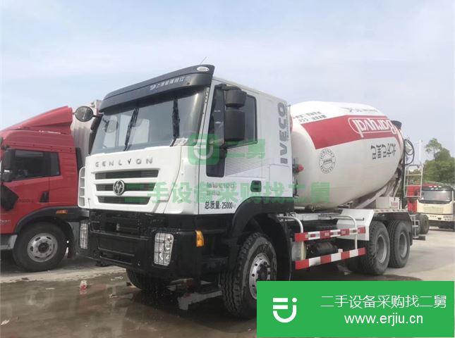 湖北出售二手上汽紅巖混凝土攪拌車