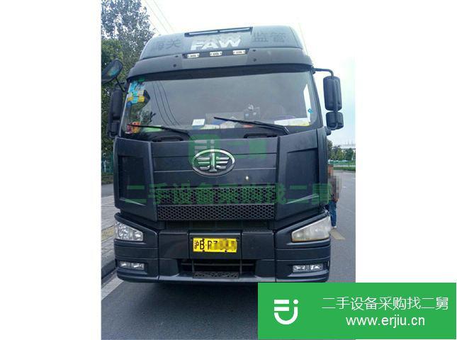 浙江出售二手一汽解放半掛車