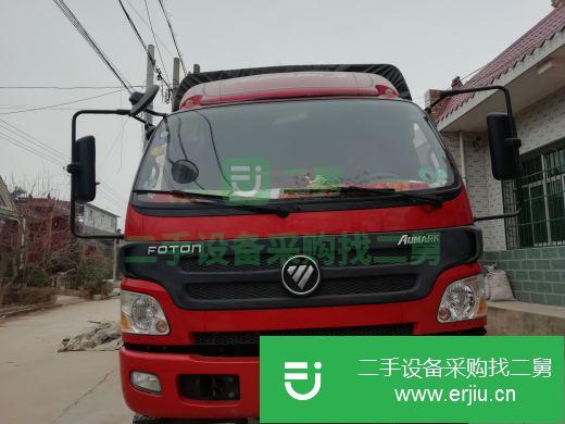 陜西出售二手福田歐馬可廂式載貨車(chē)