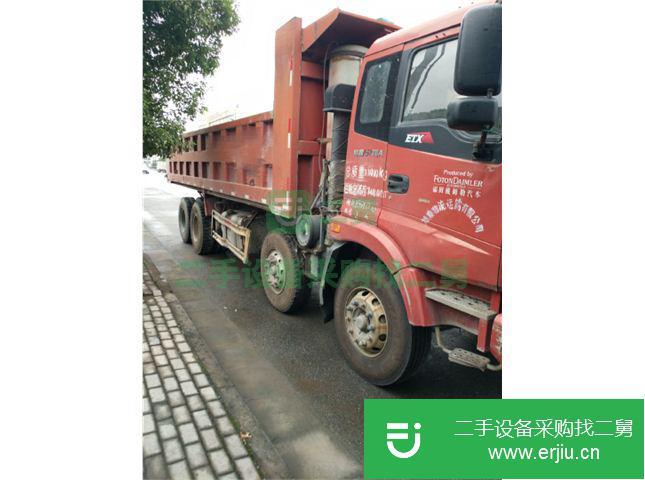 浙江出售二手福田歐曼自卸車