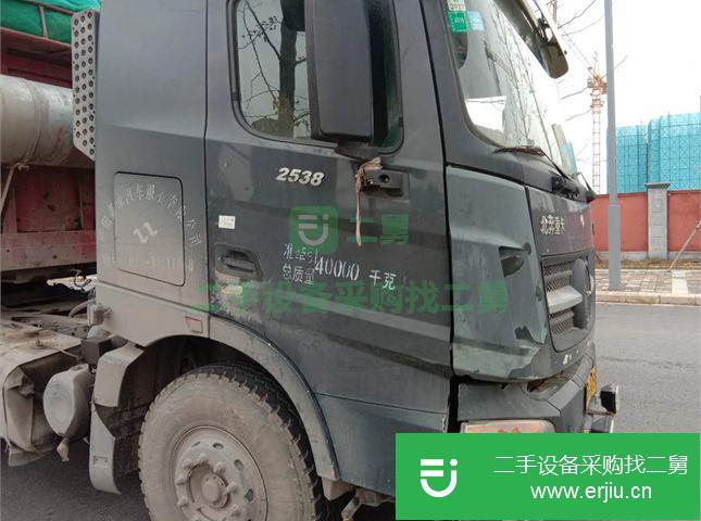 陜西出售二手北奔重汽牽引車   380馬力