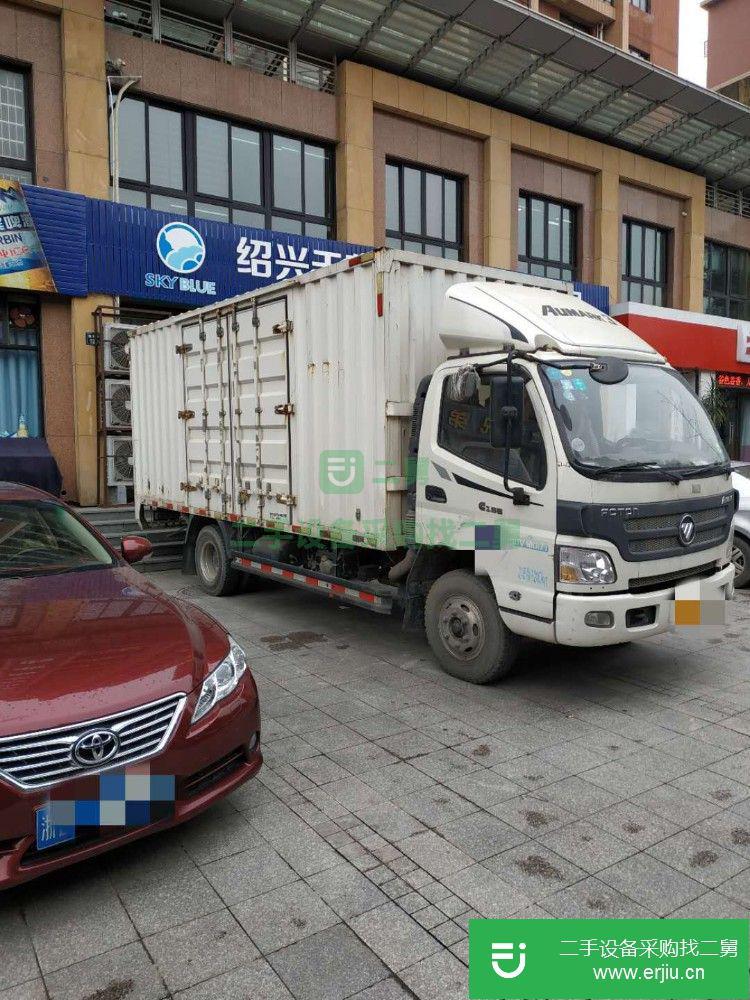 浙江出售二手福田歐馬可廂式貨車