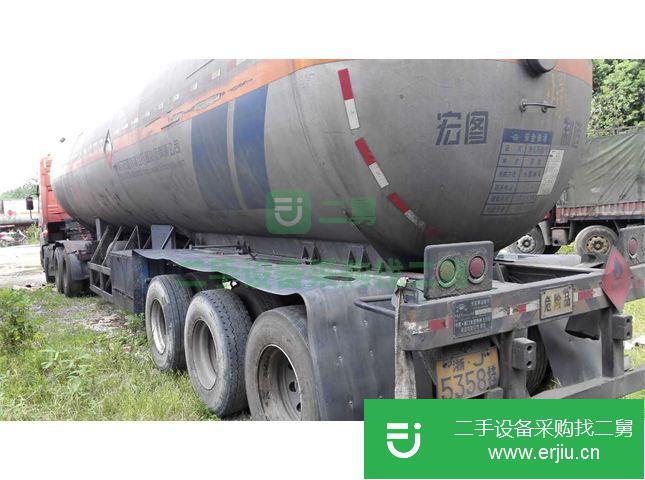浙江出售二手東風天龍液化氣體運輸車