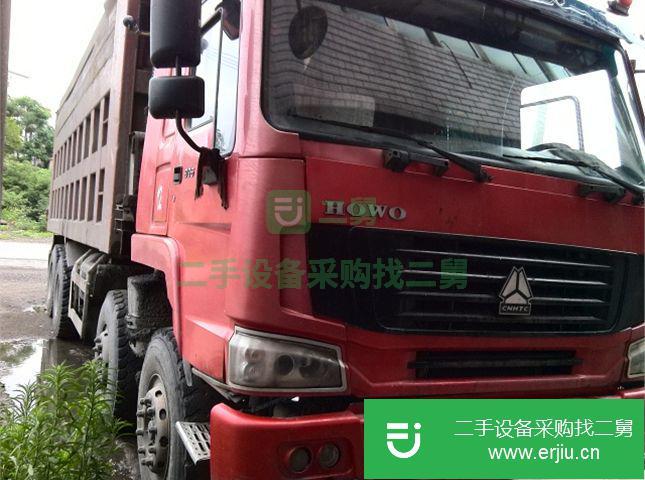 安徽出售二手中國重汽豪沃自卸車  336馬力