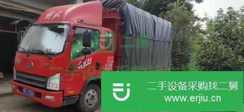 湖南出售二手一汽解放120馬力前二后四載貨車