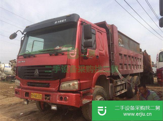 山東出售二手陜汽重卡豪沃自卸車